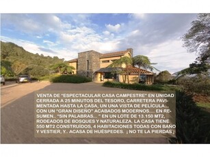 Casa de campo de alto standing de 6 dormitorios en venta Retiro, Departamento de Antioquia