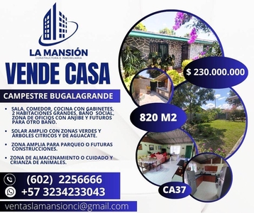 Vendo Casa campestre