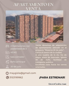 Venta derechos de adquisición apto Bogotá
