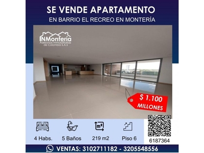 Apartamento en venta Los Alcazares, Montería, Montería