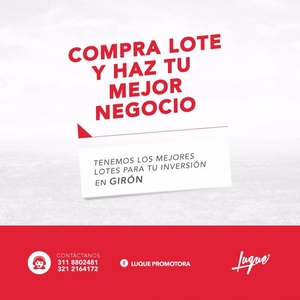 Lote en Venta en Giron Nuevo, Girón, Santander