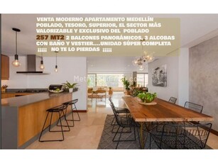 Apartamento en Venta, Medellin Poblado Calera Tesoro