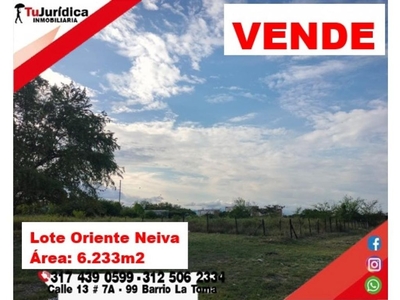 Terreno / Solar de 6233 m2 en venta - Neiva, Colombia