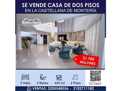 Vivienda exclusiva de 409 m2 en venta Montería, Departamento de Córdoba